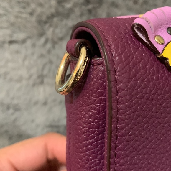 COACH LEATHER SLING BAG - Picture 11 of 11